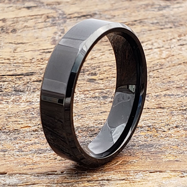 Orion Black Tungsten Rings - Anniversary | Womens - Forever Metals