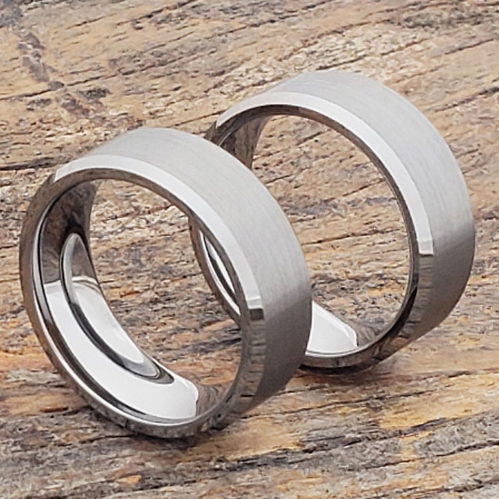 Centaurus Compromise Tungsten Wedding Bands - Forever Metals