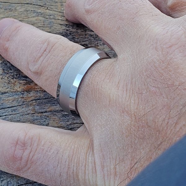 Eternal Laser Engraved Tungsten Wedding Bands - Forever Metals