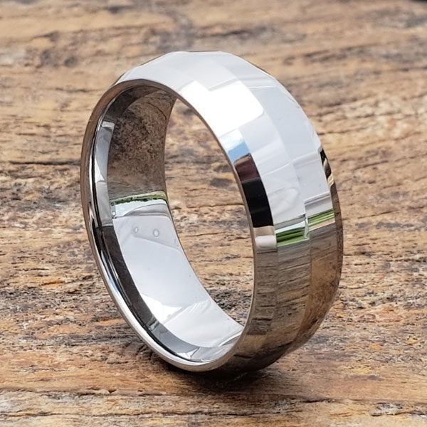 Stealth Handcrafted Tungsten Wedding Bands - Forever Metals