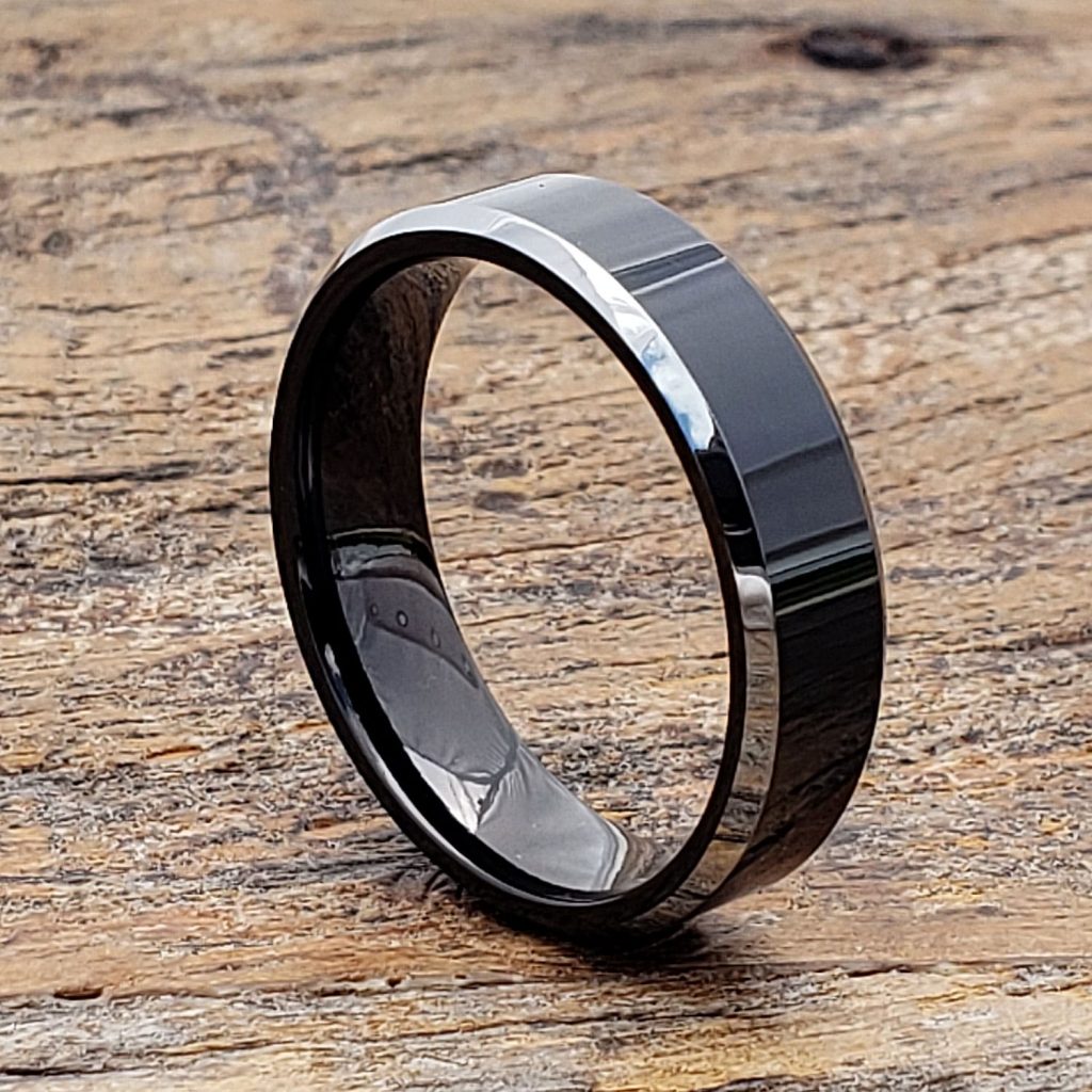 Turbo Brushed Tungsten Rings - Womens or Mens - Forever Metals