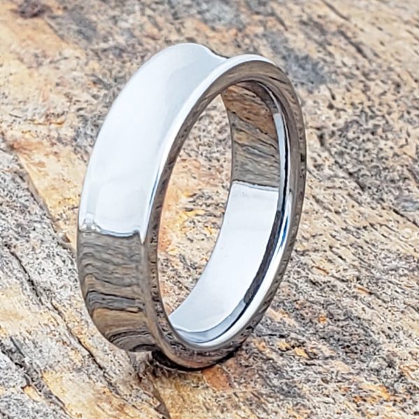 valley-concaved-womens-tungsten-rings-6mm