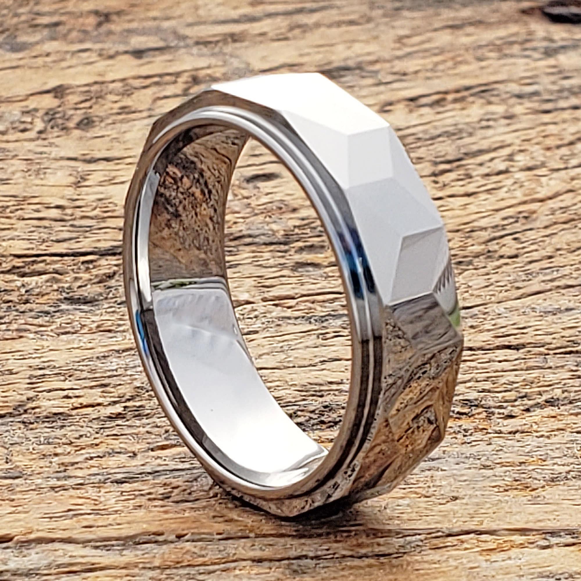 Zeus | Walnut & Tungsten Ring – Joycoast